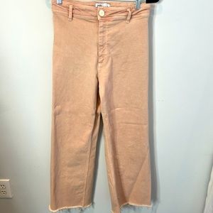 Zara flared pant: the marine straight